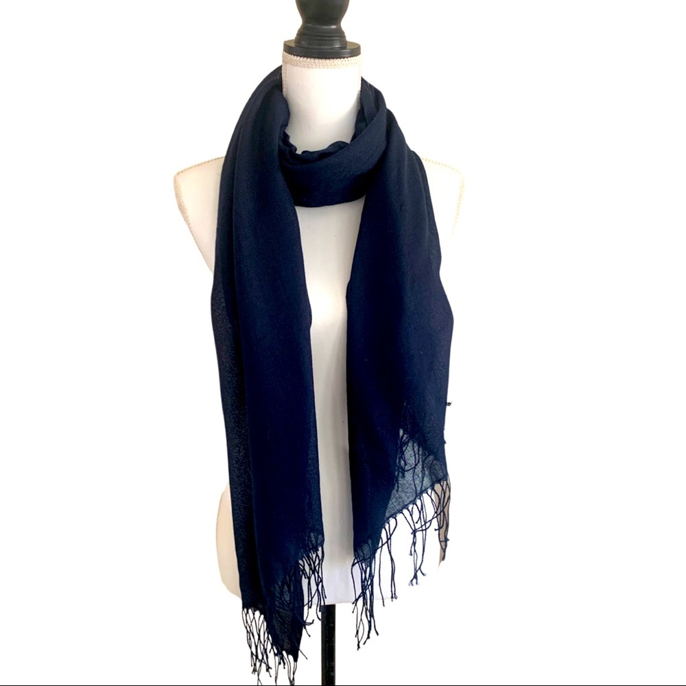 NORDSTROM Tissue Weight Wool & Cashmere Scarf